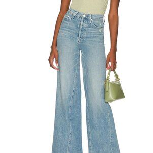 MOTHER The Enchanter High-Rise Wide-Leg Jeans - Party of One - Size 28